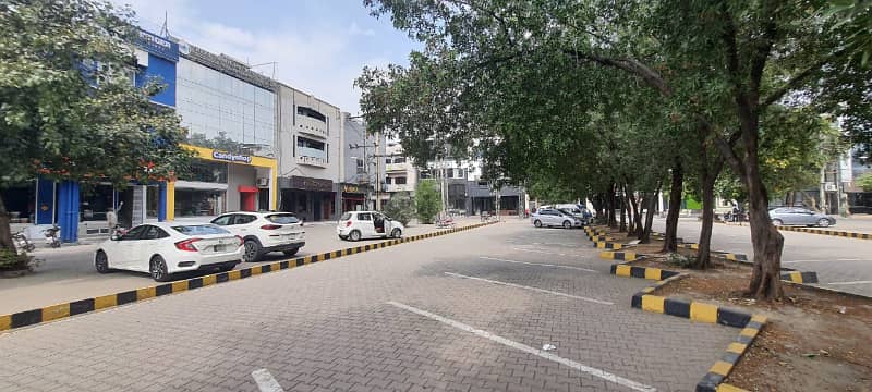 Facing Park 4 Marla Commercial Rented Building New Construction For Sale In DHA Phase 3, Y Block 5