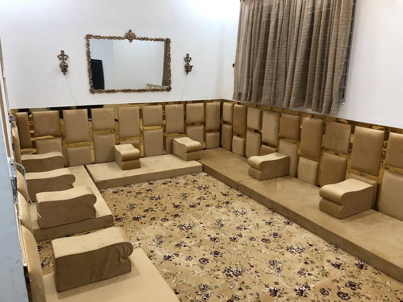 Bahria Town, Phase 8, 49 Marla Grand House With 12 Ft Walls And Huge Gate Entrance 24