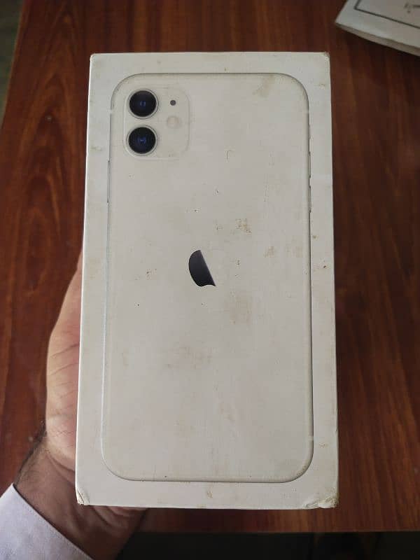 iPhone 11 white 64 GB Dual Sim Physical PTA Approved 7