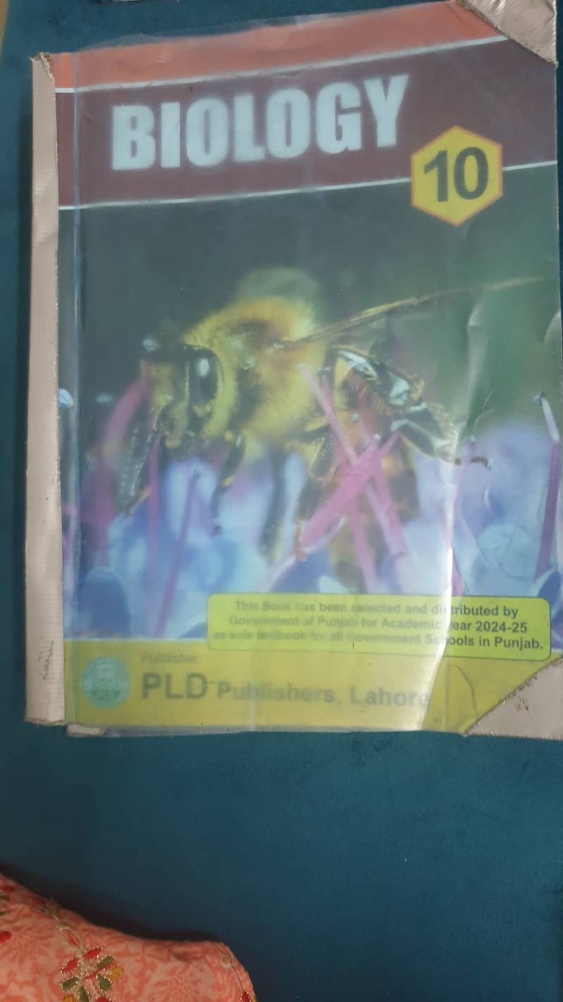 class 10 used books only 6 monthos lahore board 2