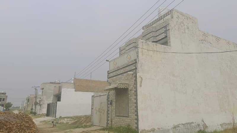 5 Marla Double Story House for Sale in Swabi Shah Mansur town ship 1