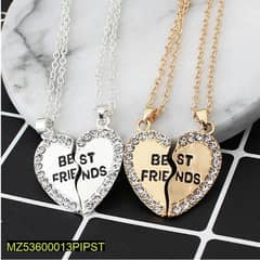 Best Friend Necklace, Pack Of 2, Unique Girls Necklace