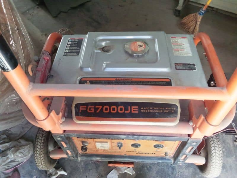 Jasco 7.5 kv generator 2