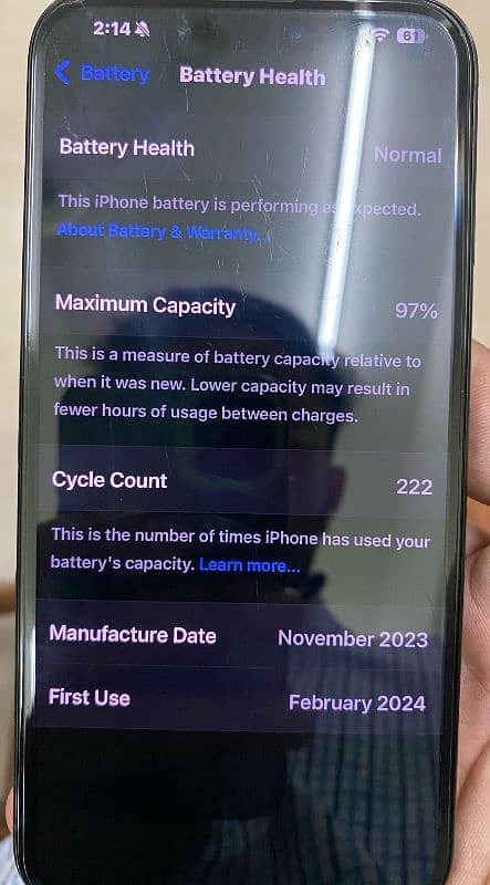 i phone 15 pro max jv physical+e sim 5