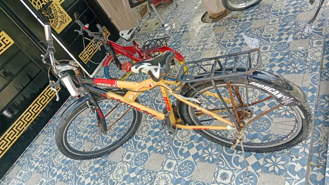 Two Bicycles (1 Full size gears type and 2nd kids cycle for 5 years ) 0