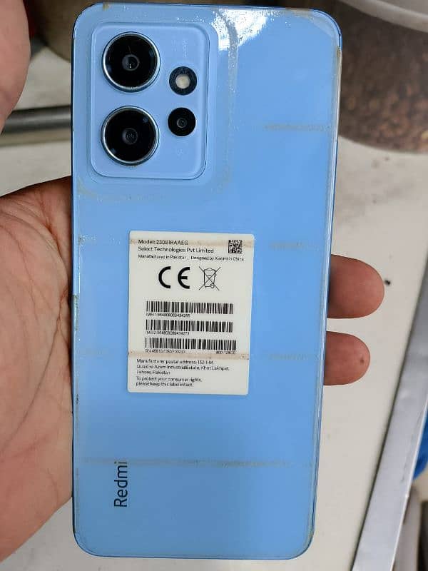 Redmi note 12 Mobil 1 hand use all ok 6