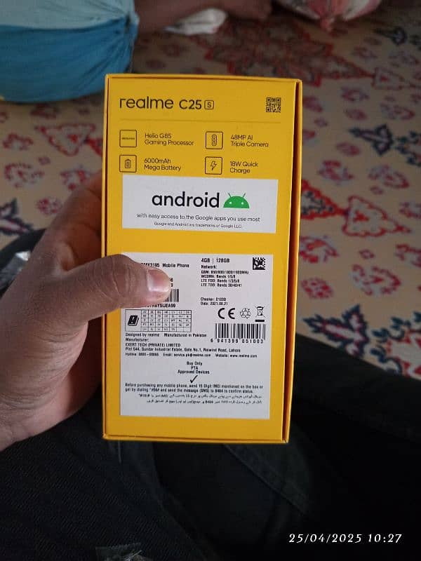 Realme c25s 4/128 3