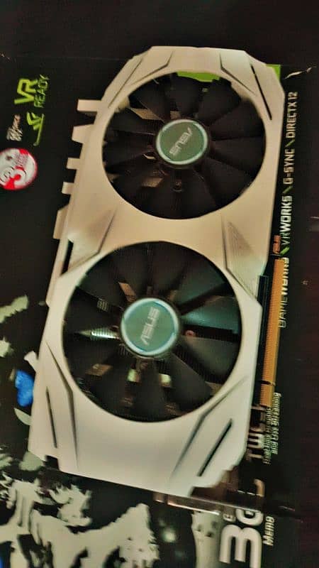 Geforce GTX 1060 3 GB| Dual fan graphic carrd 1