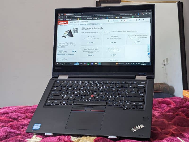 Lenovo Yoga X380 2 in 1 Touch 360 folding laptop 4