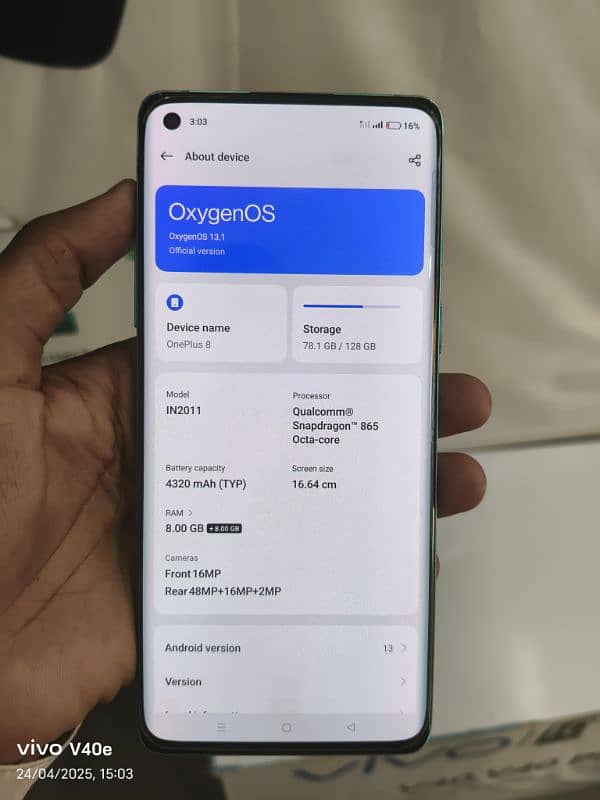 One Plus 8 0