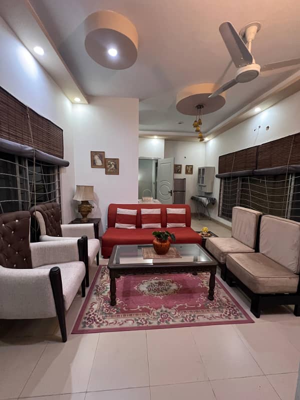 HBFC Housing Society, 05 Marla, 01 Bed, Fully Furnished Upper Portion For Rent 0
