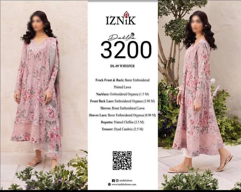 printed lawn suit shirt  trouser Chiffon dupatta Whatsapp 03293779436 14