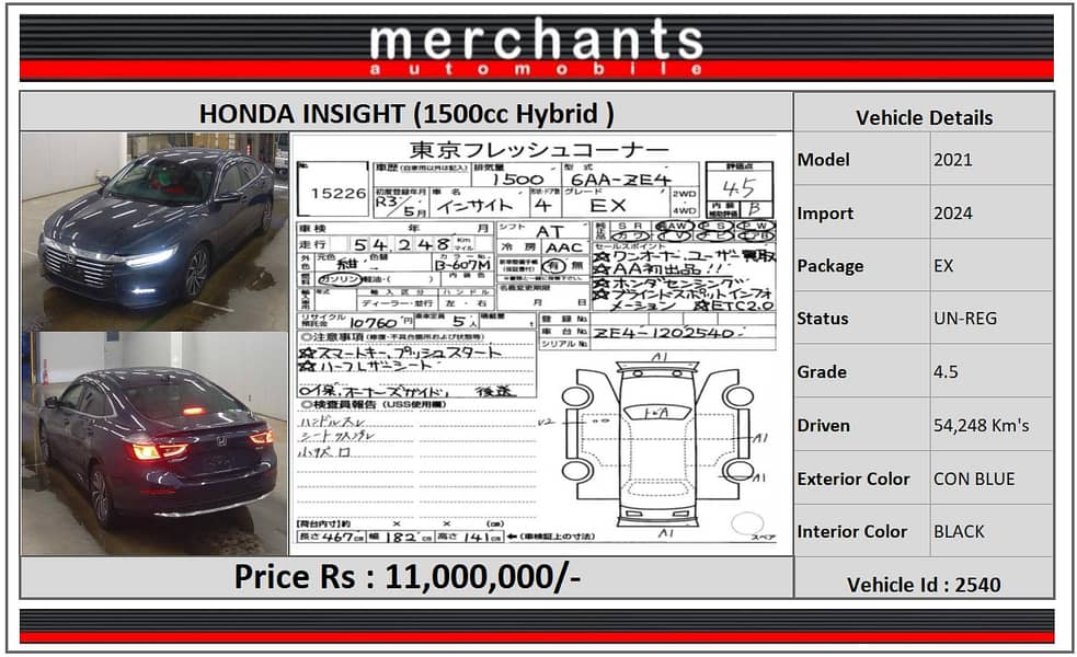 Honda Insight 2020 EX 2