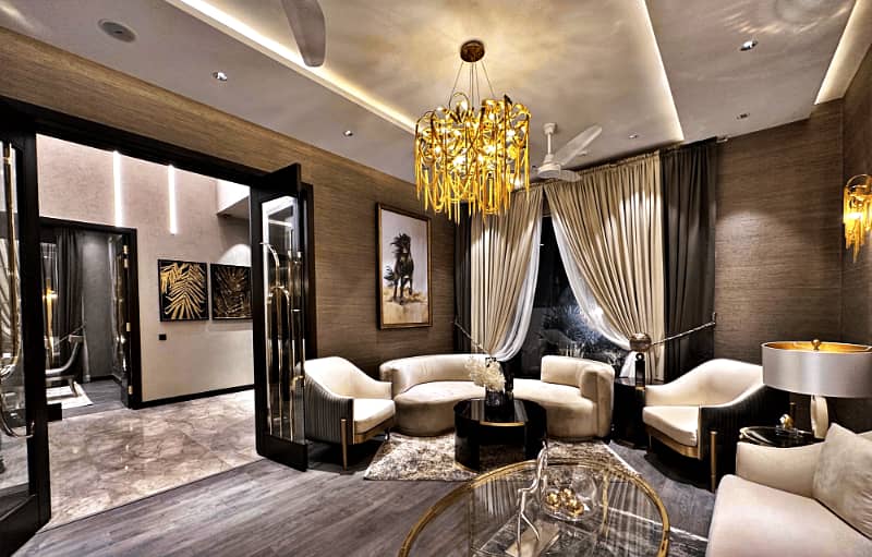 1 Kanal Fully Basement Furnished Modern Luxurious Bungalow With Pool And Home Theater For Sale In Phase 6 8