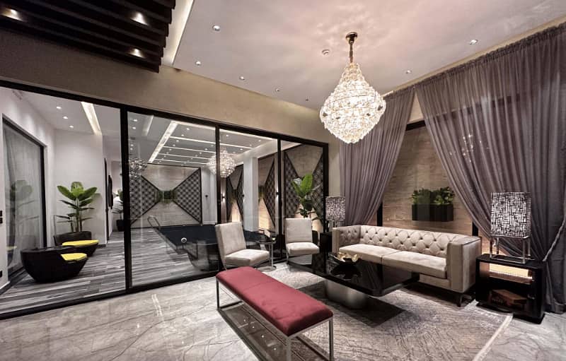 1 Kanal Fully Basement Furnished Modern Luxurious Bungalow With Pool And Home Theater For Sale In Phase 6 42