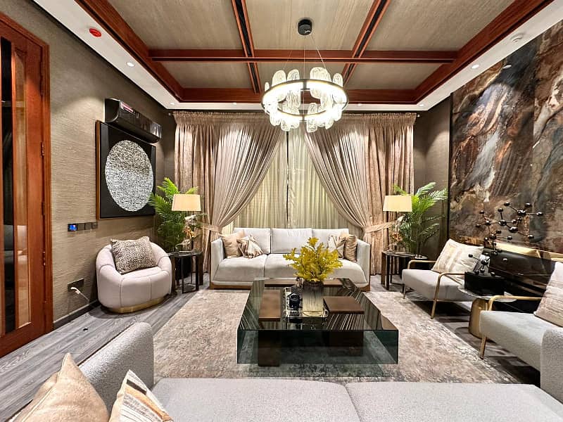 Full Basement Furnished Modern Kanal Bungalow With Pool And Home Theater For Sale 7