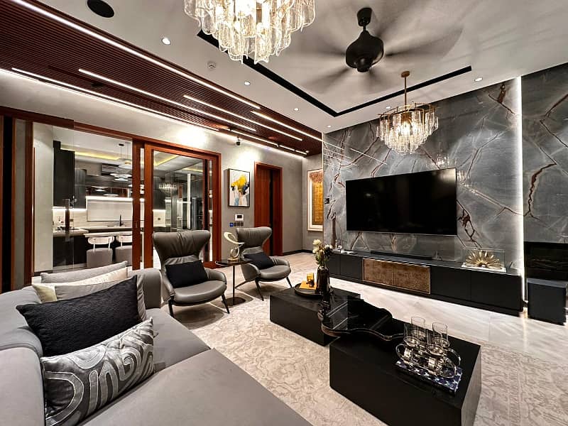 Full Basement Furnished Modern Kanal Bungalow With Pool And Home Theater For Sale 10