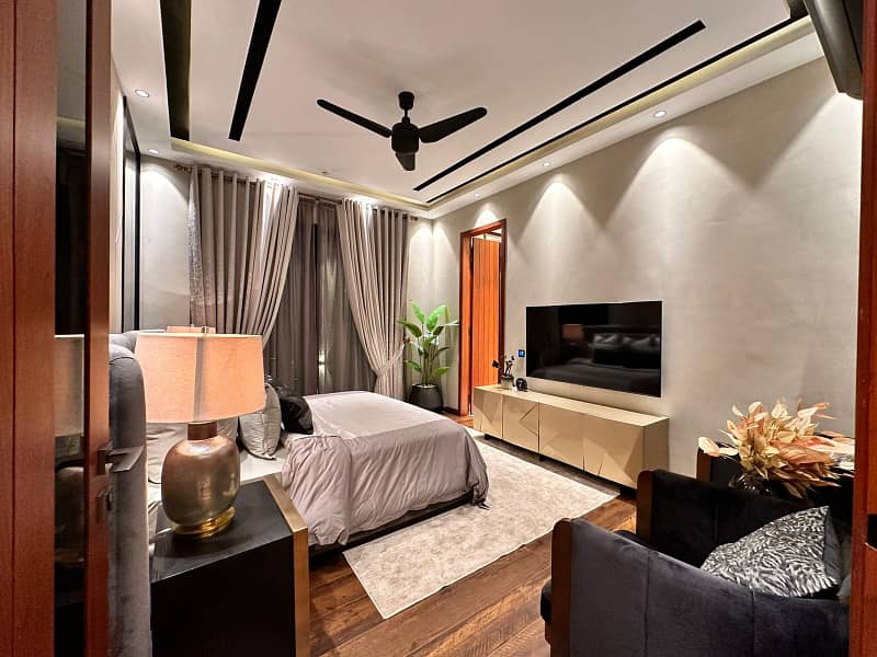 Full Basement Furnished Modern Kanal Bungalow With Pool And Home Theater For Sale 19