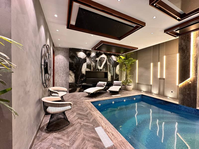 Full Basement Furnished Modern Kanal Bungalow With Pool And Home Theater For Sale 30