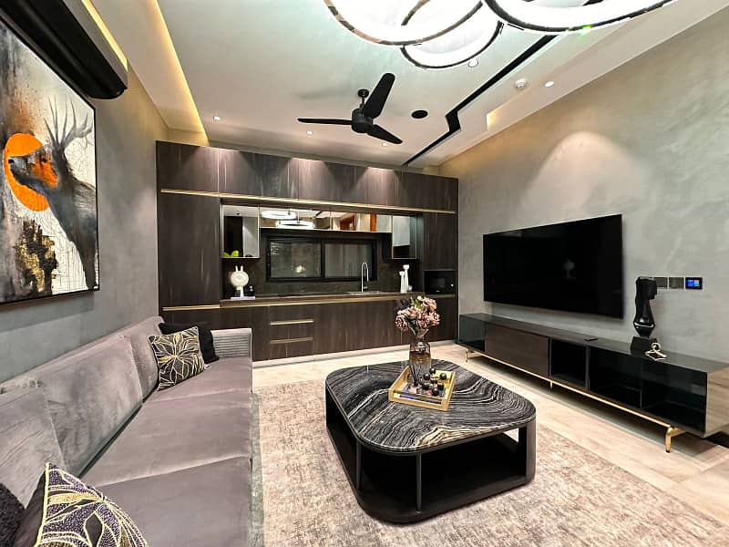 Full Basement Furnished Modern Kanal Bungalow With Pool And Home Theater For Sale 34