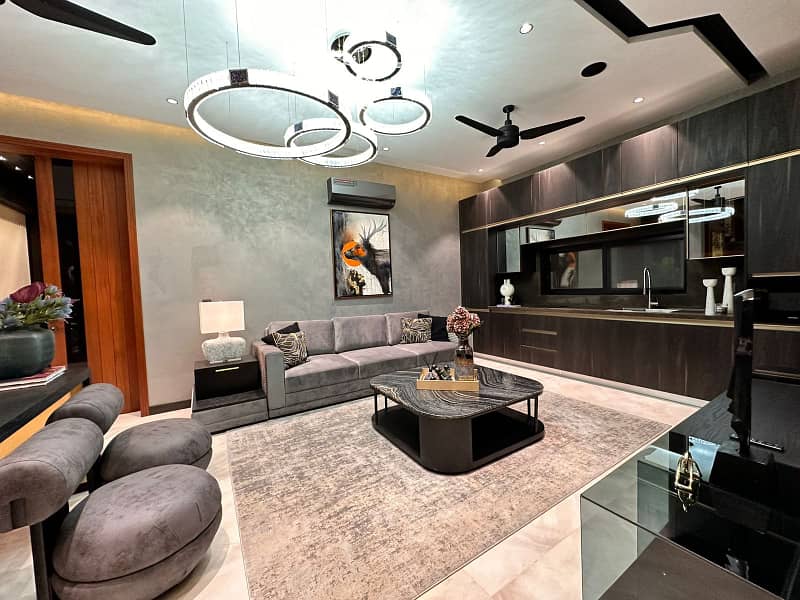 Full Basement Furnished Modern Kanal Bungalow With Pool And Home Theater For Sale 35