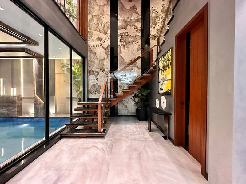 Full Basement Furnished Modern Kanal Bungalow With Pool And Home Theater For Sale 39