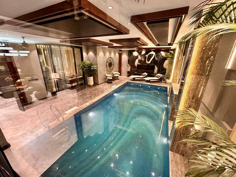 Full Basement Furnished Modern Kanal Bungalow With Pool And Home Theater For Sale 40