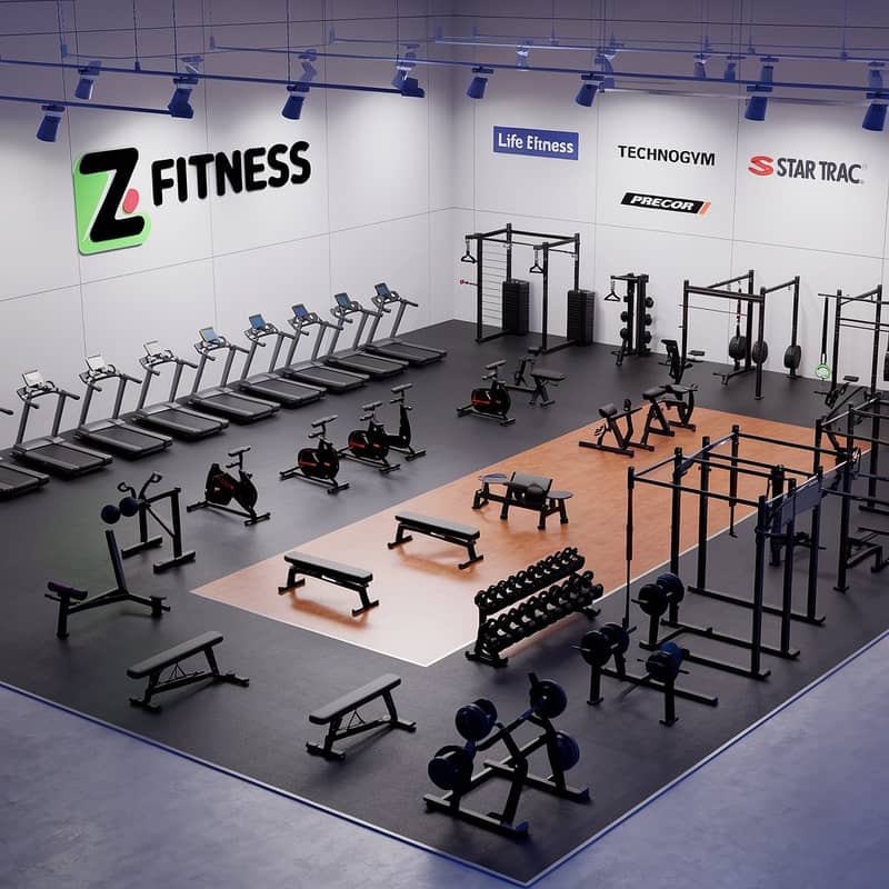 Commercial Gym Setup || Gym Manufacturer In Pakistan || Gym Machines 1