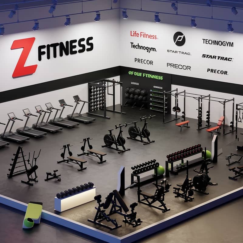 Commercial Gym Setup || Gym Manufacturer In Pakistan || Gym Machines 2