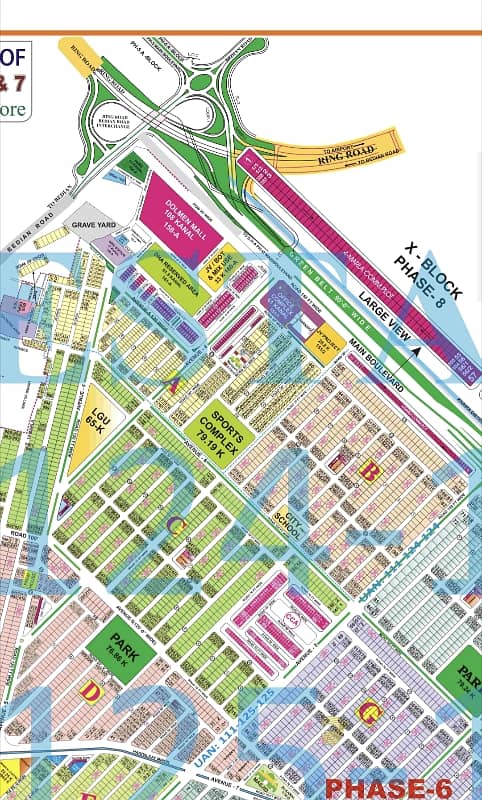 Dha Phase 6 Main Boulevard Commercial Plot For Sale 3