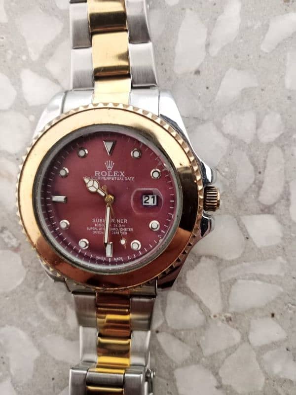 ROLEX SWISS MADE 2 in one compass dial 1