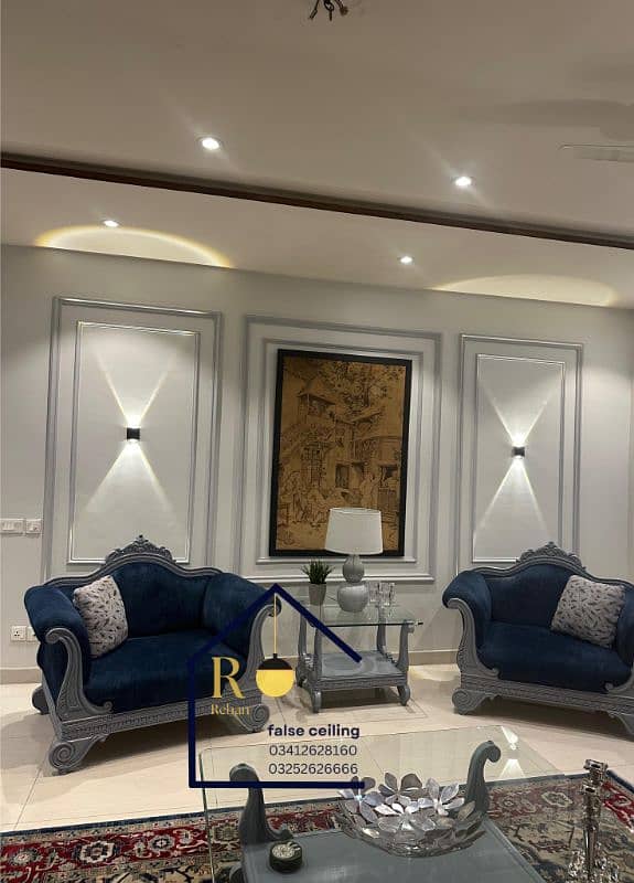 false Ceiling /Roof Ceiling /Gypsum Ceiling / Wall Moulding / Ceiling 14