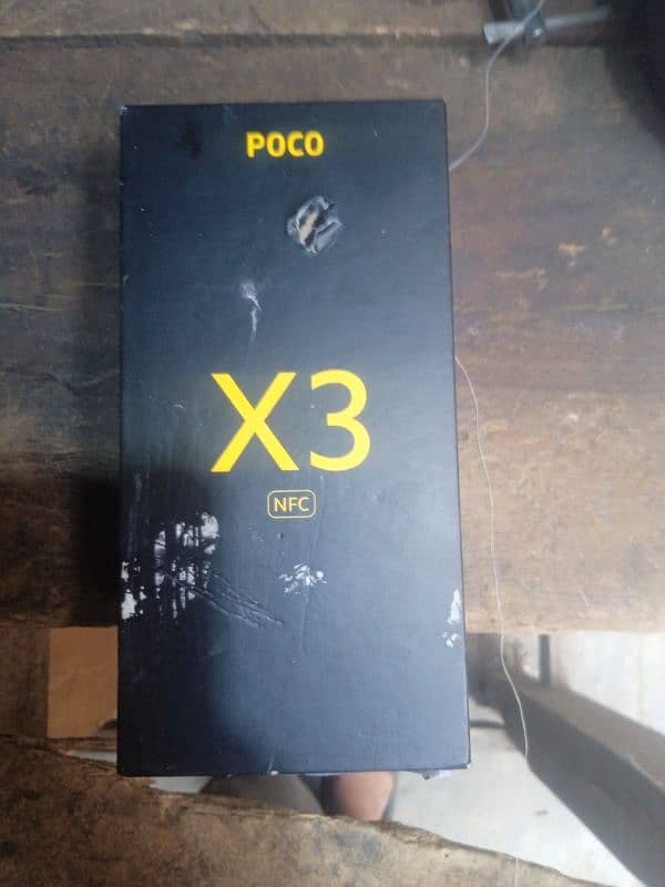Poco X3 NFC. PTA Approved  official dual SIM 6/128 1