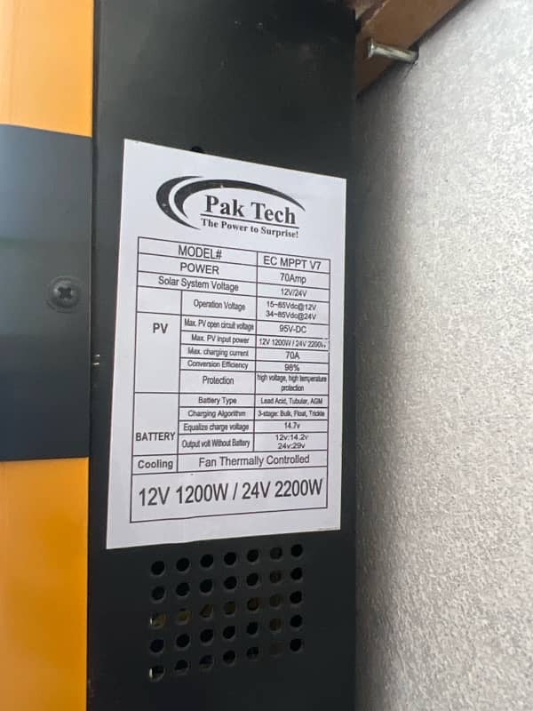 PakTech Solar Mppt 70A 4