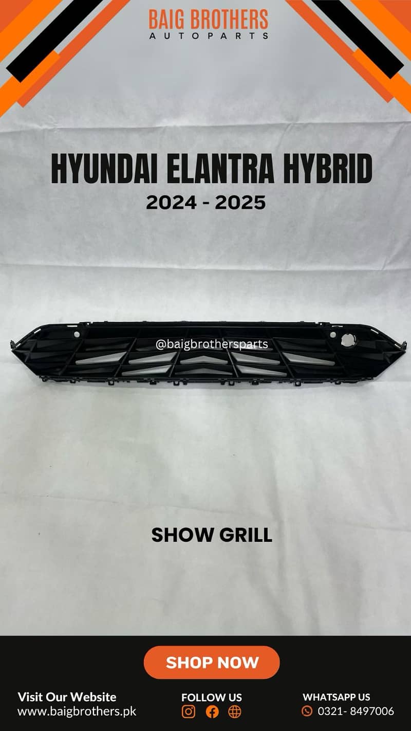 Haval H6 Hev 2.0 awd 1.5 turbo bumper show grill lower lip DRL kit rim 2