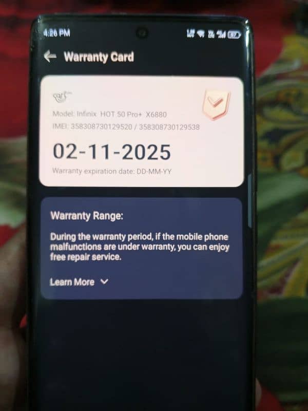 infinix hot 50 pro plus 10/10 1