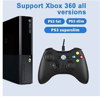 Xbox 360 USB Wired Joypad/Controller Support PC Laptop 2