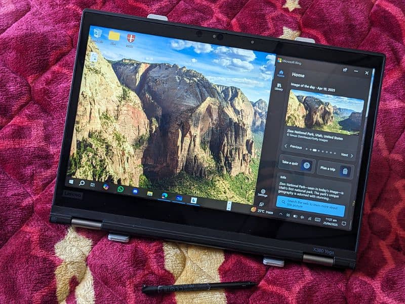 Lenovo Yoga X380 2 in 1 Touch 360 folding laptop 7