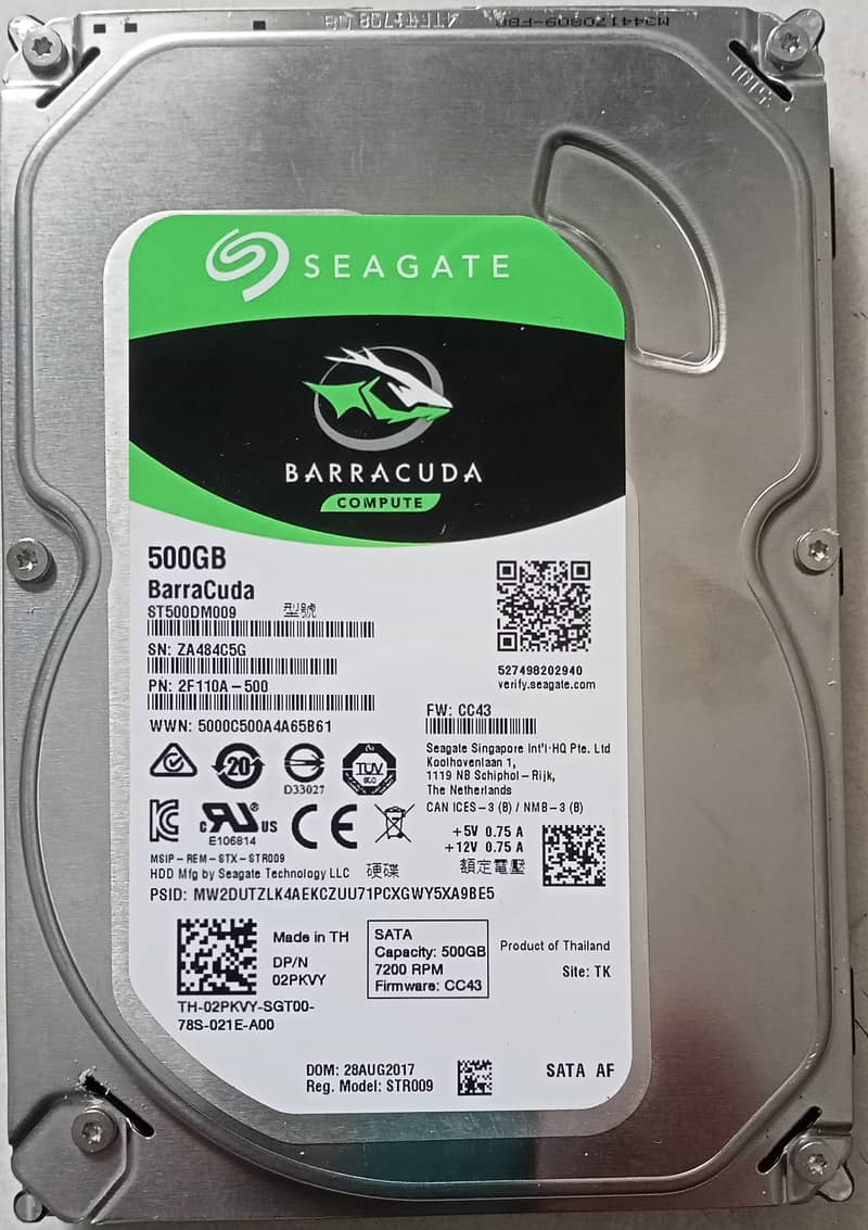 Seagate Sata 0