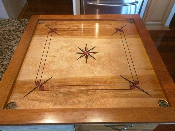 Caroom Board || Dabbo Game, , Marbal Daboo, wooden Daboo 3