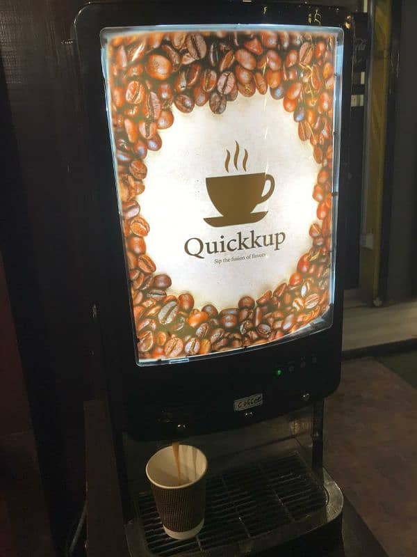 tea& coffee vending machine 0