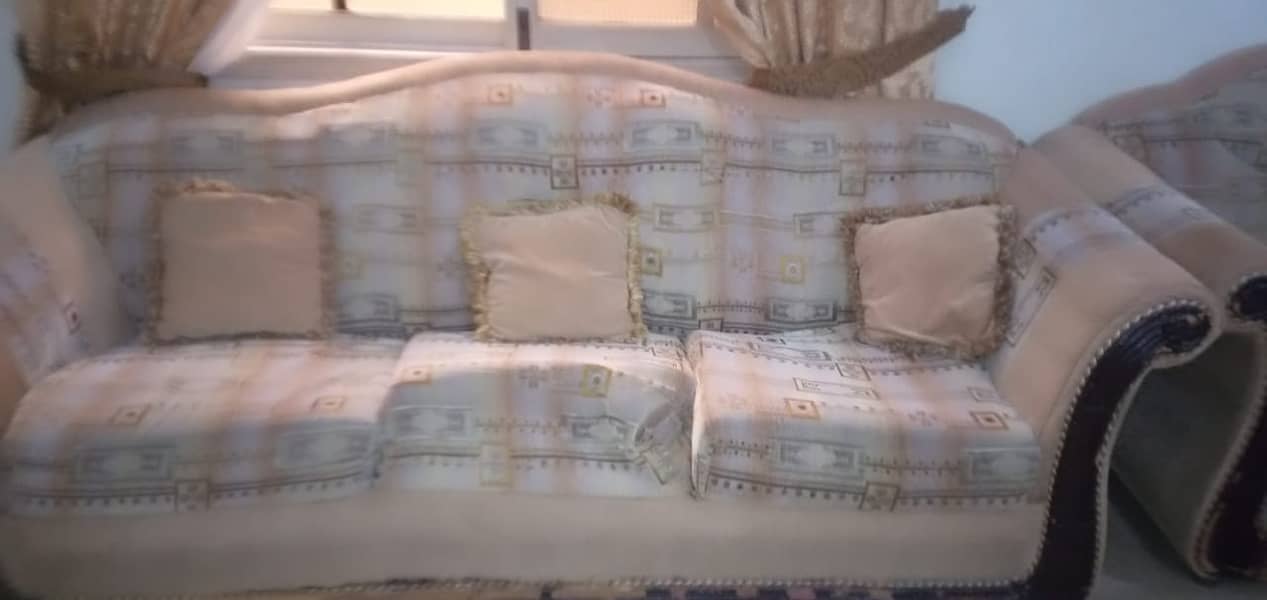 "7 Seater Sofa Set for Sale or Exchange – Offers Welcome!" 6