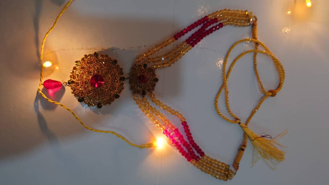 Bridal jewellery set, Condition 10/10, Only One time used 6
