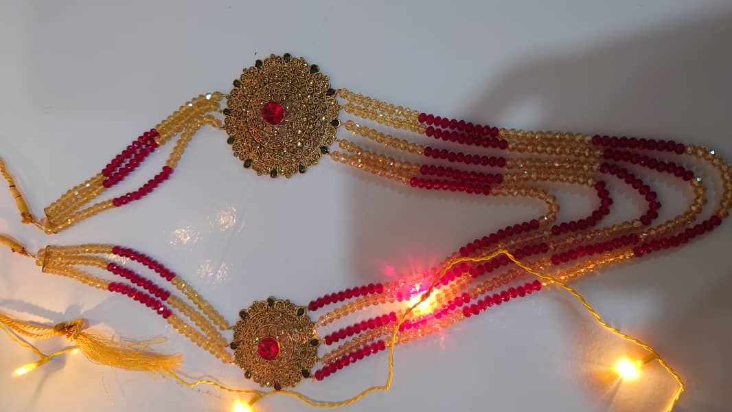 Bridal jewellery set, Condition 10/10, Only One time used 7