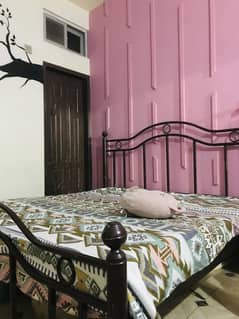 Good quality modern design Iron bed with mattress