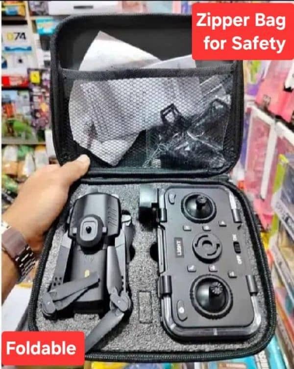 black quadcopter drone in best quality 0