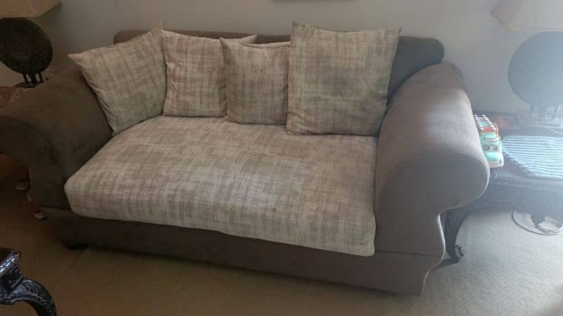 sofa set 5 seater + 1 saiti 2