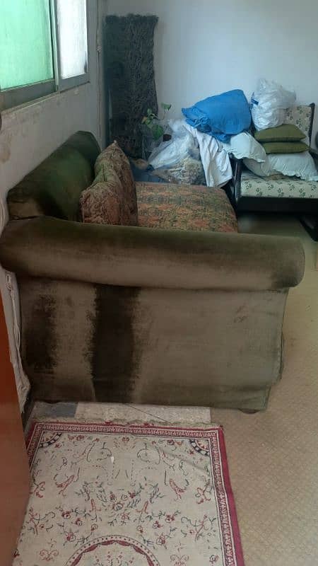 sofa set 5 seater + 1 saiti 4