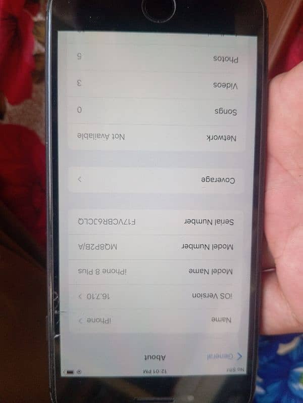 iPhone 8 plus 0