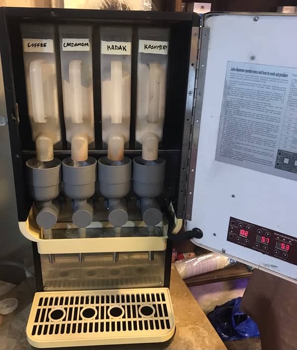 Tea and coffee vending machine 2